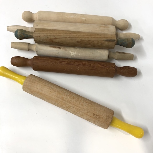 UTENSIL, Rolling Pin - Wooden Assorted